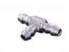 Fuel line coupler. T type 2PCS