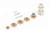Set of metal gears HS75/H