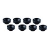 M3 Aluminium Servo Washer Black, 8 Pcs.