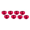 M3 Aluminium Servo Washer Pink, 8 Pcs.