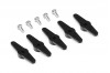 Plastic double servo horn (L:15/20/25mm)(For HV69)