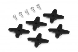 Plastic cross servo horn (L:13/14/18/19mm)( For HV69)