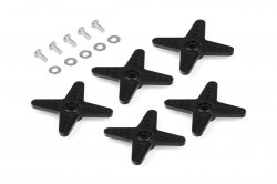 Plastic cross servo horn(L:38)(T:2) (For DS9910,HV9930)