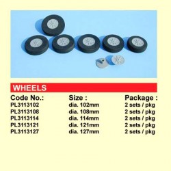 RODA ESPUMA 121 mm (2U)