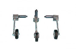 Tricycle retract set with brake